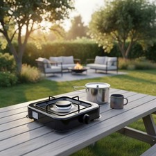 Fornello a gas 1 fiamma piano