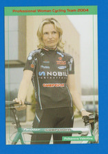 CYCLISME carte cycliste POLKANOVA VALENTINA  équipe NOBILI GUERCIOTTI 2004