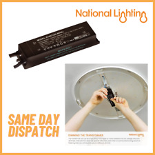 Trasformatore elettronico dimmerabile 12V bassa tensione 20W-60W per lampadine alogene