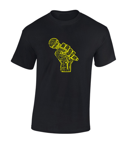 Rock microfono elettrico - rock, t