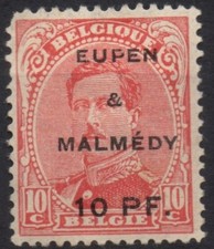 BELGIO Eupen e Malmedy 1920 -