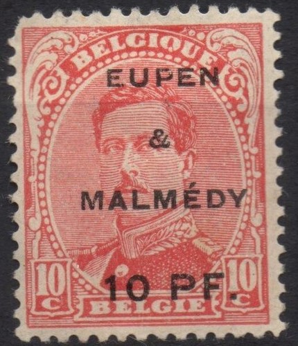 Belgio eupen malmedy - malmedy, 1920
