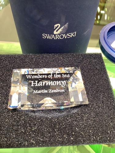 Harmony plate swarovski - plate,,