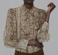 CAMICIA BLUSA ZARA STAMPA