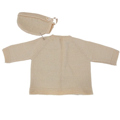 Cardigan lavorato mano - lavorato, a