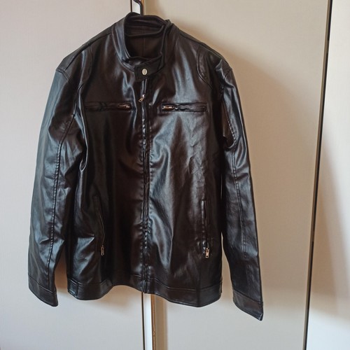 Giacca uomo ecopelle - , in