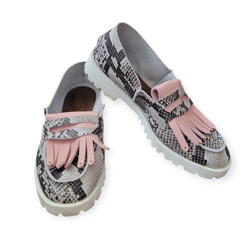 Mocassino con frange dot - frange, u-dot