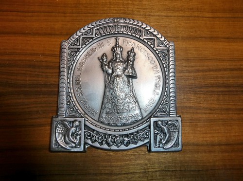 1933 medaglione madonna del - medaglione,