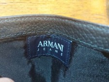Armani jeans in vera pelle