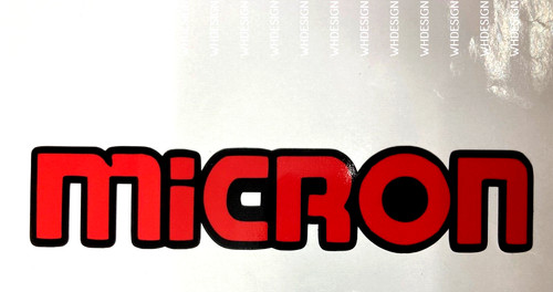 Adesivo stile scarico - , micron