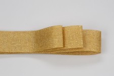 Nastro COTONE PERLA Perlato 15 mm x 25 metri GIALLO ORO 0W1U