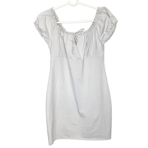 Ardene white mini dress - white,