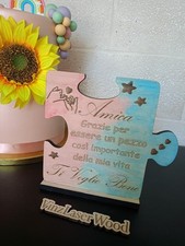 Targa Quadro  Puzzle Amicizia