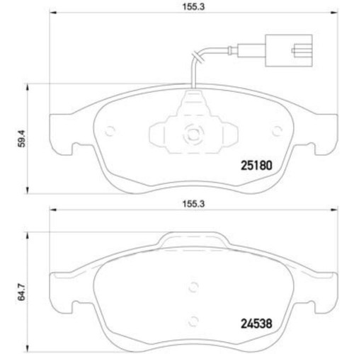 Brembo kit freno - brembo, dischi