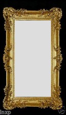 Specchio Parete Oro 96x57 Antico Barocco Rococò Shabby Chic Design Retrò 3