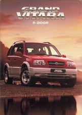 Suzuki Grand Vitara 5-dr 1999-2000 Brochure vendita mercato Regno Unito 2.5 V6 e 2.0 TD