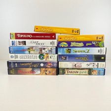 Lotto di 13 Vhs misto Walt Disney film