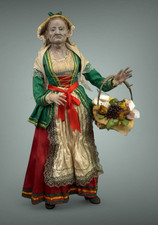 Donna Cammino Procidana 38 Cm