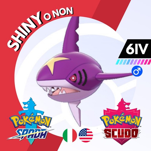 Sharpedo shiny non iv - 6,