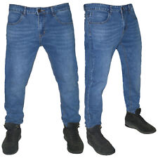 Jeans uomo Denim pantaloni Blu