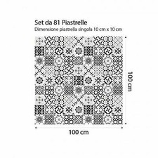 KIT  81 PZ ADESIVI PIASTRELLE