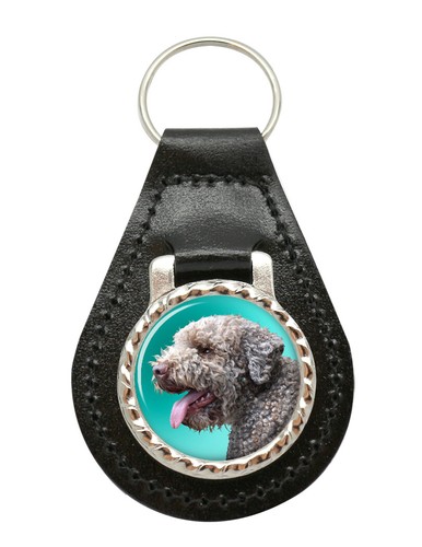 Portachiavi pelle per cane - in,