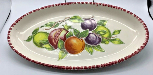 Piatto ovale ceramica - ovale,