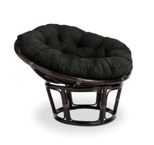 Black Papasan Chair Cushion