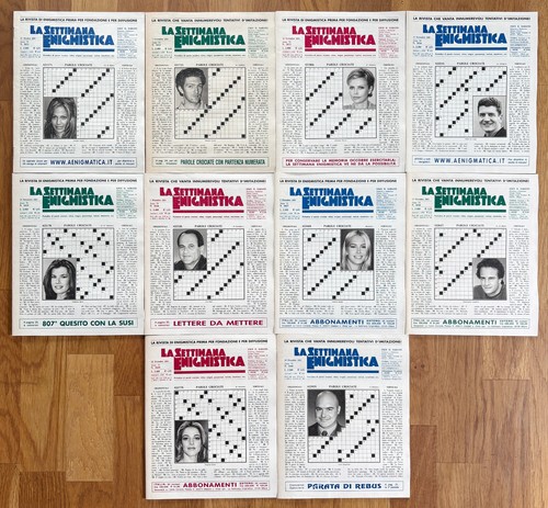 Settimana enigmistica anno - la,