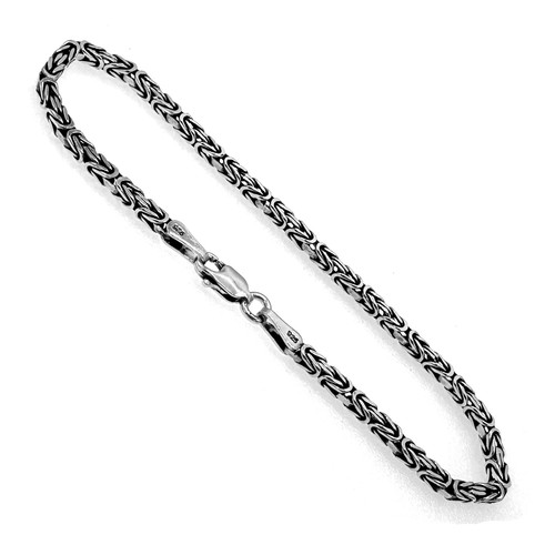 Bracciale catena reale argento