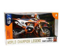 MOTOCROSS KTM RED BULL  450 SX-F  TONY CAIROLI SCALA 1:6  N.222 ORIGINALE