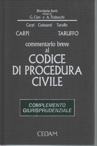 Commentario breve codice di - breve, al