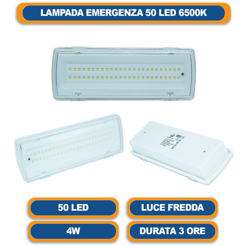 Lampada emergenza led simile - lampada,