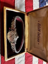 Vintage Elgin Deluxe 18 Jewel