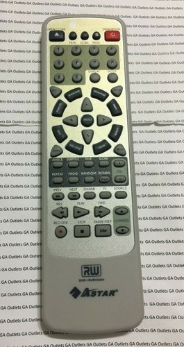 Telecomando astar lettore dvd - astar,