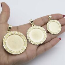 Ciondolo medaglione quadro