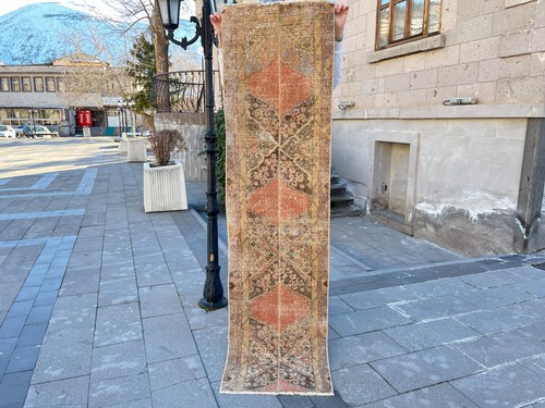 Runner tribale turco - , vintage