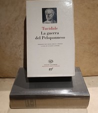 Tucidide La guerra del Peloponneso Einaudi-Gallimard, Biblioteca della Pleiade