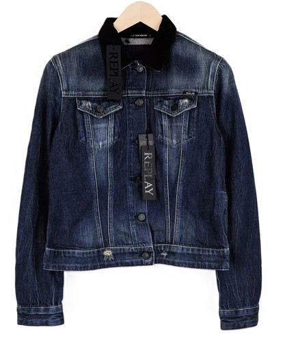 Replay giacca jeans - giacca, da