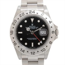 Rolex Explorer II 16570 SS SS AT quadrante nero 2 collegamenti aggiuntivi numero Y