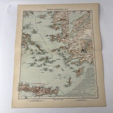 Stampa antica Grecia 1908