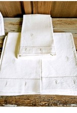 3 Federe Cifrate AF Ricamate A