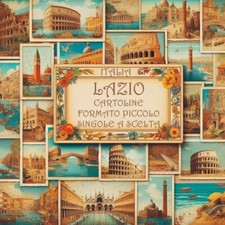 1P) CARTOLINE REGIONALI LAZIO FP VG-NV  ENTRA E SCEGLI