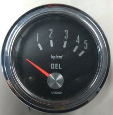 Strumento Pressione Olio VDO per Auto d'Epoca in PERFETTE Condizioni !