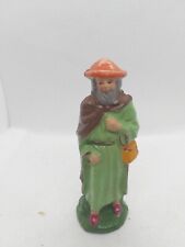 Statuina presepe in Bachelite/celluloide  made in italy anni 40/50 circa 10 cm