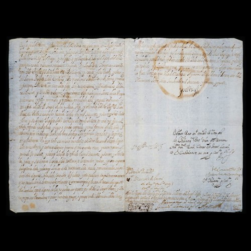 Spagna carlo ii firmato - re,