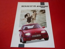 Renault dynamic modello - renault, 19