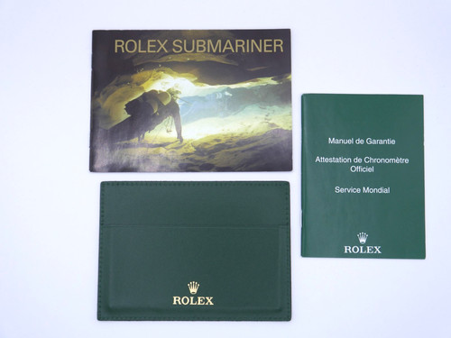 Rolex submariner booklet set - rolex,