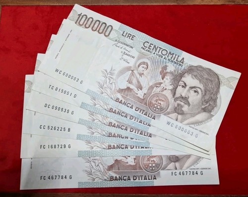 100 000 lire - caravaggio, i