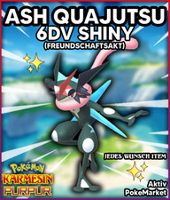 ASH QUAJUTSU ✨SHINY 6DV ✨